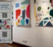 Códigos QR na exposición de Alejos