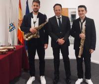 Concierto de saxofón en la Casa de Galicia