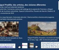 Invitación á&nbsp;conferencia sobre os pintores Francisco e&nbsp;Miguel Pradilla.