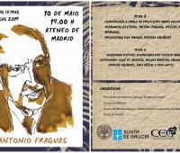 Invitación&nbsp;á celebración do Día das Letras Galegas do Centro de Estudos Galegos-UCM.